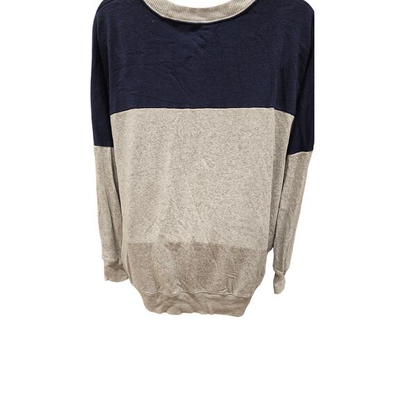 Aerie happy camper good times fleece lined slub sweater warm winter S nostalgia - Picture 3 of 8